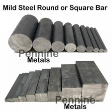 MILD STEEL Solid SQUARE or