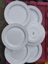 6 x steelite plates BBQ /breakfast /buffet 22cm