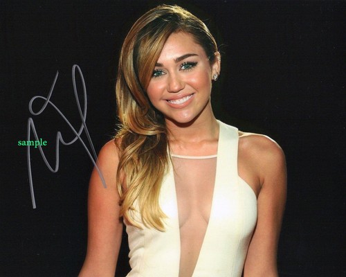 Miley cyrus reprint photo - miley,