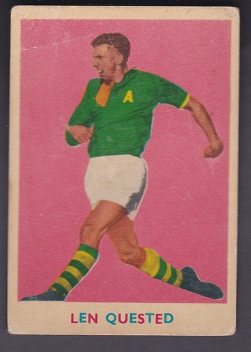 Scanlens soccer 1963 len - soccer, 1963,len