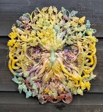 Green Man 20cmX 20cm Stone And