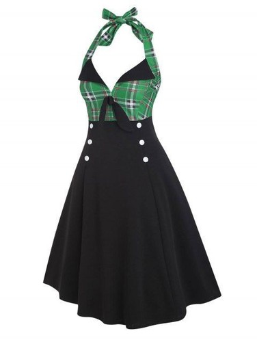 New green black - green, 1950's