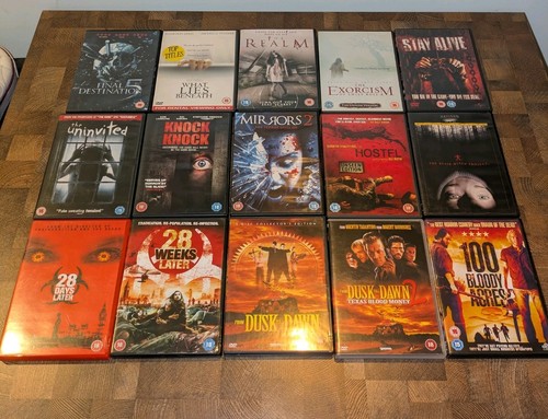 Horror dvd x15 - horror, bundle