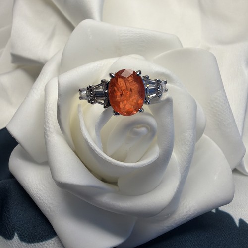 Ring carnelian fused - ring,