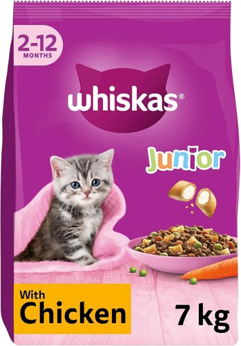 Whiskas junior chicken kg - whiskas,