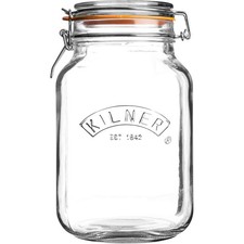 Kilner Clip Top Jar Square 2L