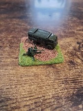 10mm WW2 Flak Gun & Bedford Signals Truck - Lot 34 of 36 - Wargaming - Metal
