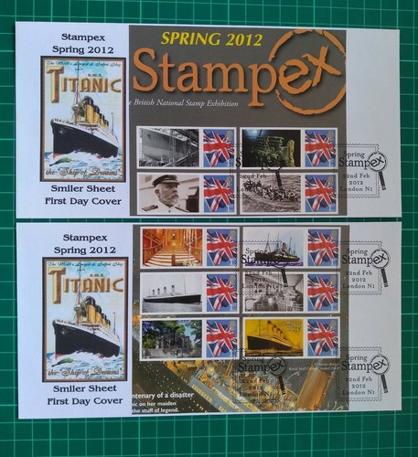 Spring 2012 stampex - 2012, titanic
