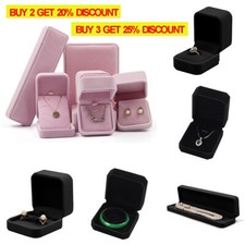 BLACK/PINK VELVET JEWELLERY