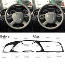 4PCS Carbon Fiber Dashboard