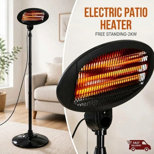2kw electric patio heater - 2kw,