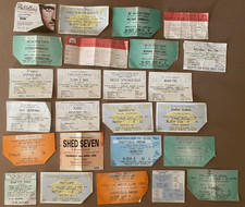 Concert Tickets Stubs From