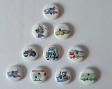 10 Assorted Transport Themed