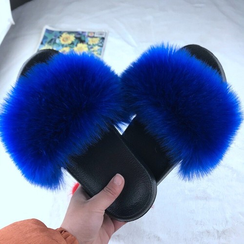 Faux fox fur - fox, shoes