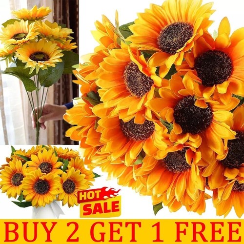 Artificial large sunflowers - artificial,