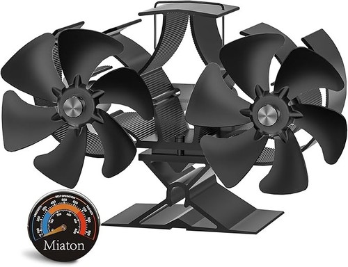 Wood stove fan silent - stove,