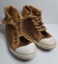 Henleys Brown Sneaker Boots UK Size 7 Tan Shoes Fashion Unisex Mens Womens
