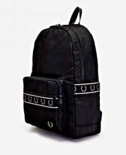 Fred Perry black LAUREL TAPE