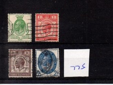 GB - George V (775) 1929 Postal Union Congress -  PUC - low values - used