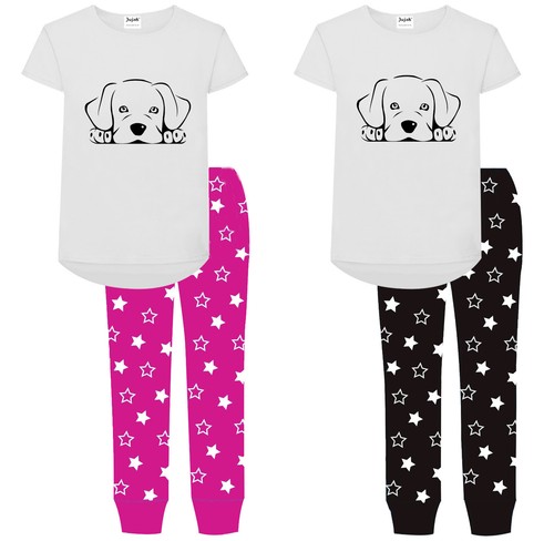 Jujak girls puppy pyjamas - jujak,