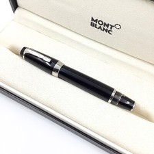 Montblanc Boheme Platinum Line No Stone Fountain Pen, 14k gold nib boxed, VGC