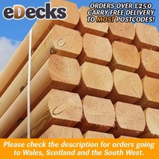 Pressure Treated Rounded