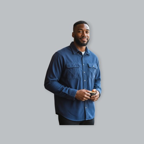 Cabelas shirt mens blue - mens,