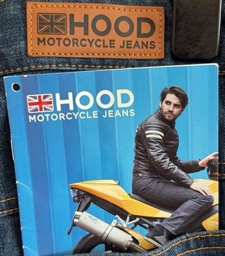 Black hood motorcycle - black,