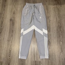 Adidas Grey Shell Suit Style