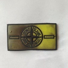 Stone Island Reflective badge 'Colour change 15c when warm' Armlet badge Button~
