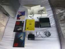 Sinclair ZX81 boxed with books and Games Cassette No 1 - UNTESTED