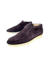 Loro Piana Open Walk Brown Suede Desert Boots Made in Italy, Size 43 / US 10