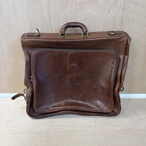 The bridge leather suit bag - the,