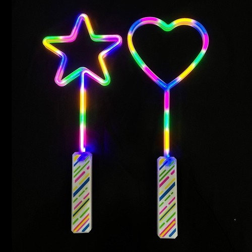 Flashing neon wand - 🌈,