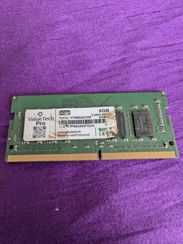 Valuetech pro 8gb ddr4 sodimm - valuetech,
