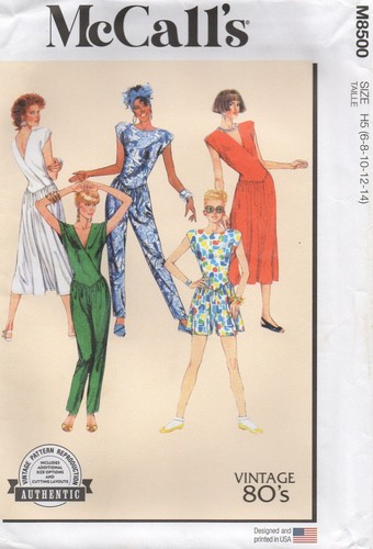Mccalls sewing pattern 8500 - mccalls,