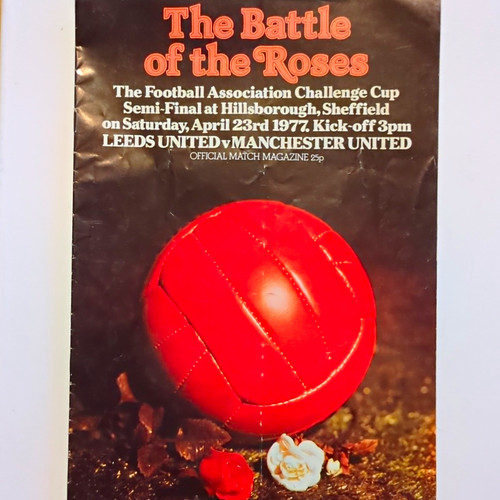 Cup semi final programme - fa,