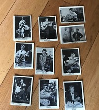 10x Tommy Steele  Vintage Signed Trading Cards Taken in the 1950s ?