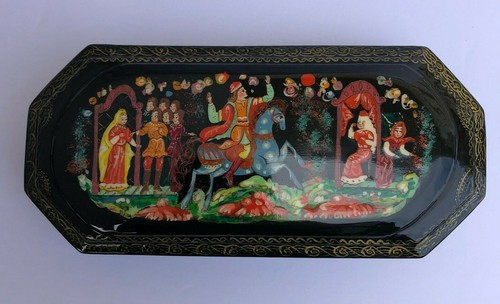 Palekh style russian lacquer - style,