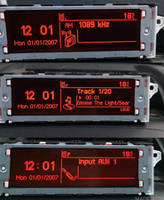 Peugeot Citroen Clock Display RD4 Stereo Multi-function Screen Electric Motors