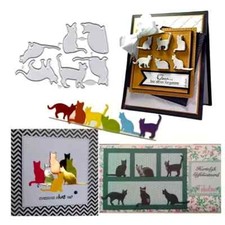 🇬🇧 CUTE CATS METAL DIE