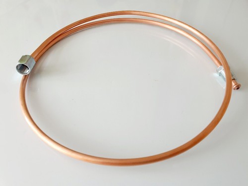 New front offside brake pipe - offside,