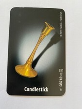 Cluedo 2011 Spare Replacement Cards Candlestick