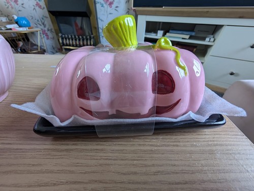 Skull bones pink - skull, pumpkin
