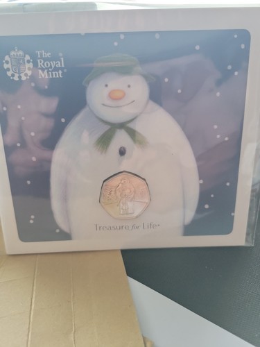Royal mint 2019 snow man - mint,