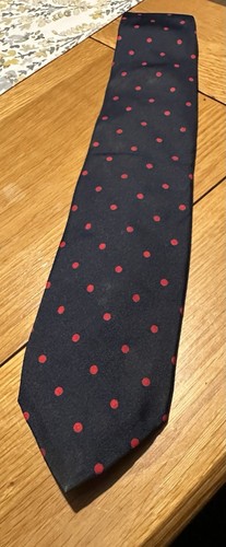 Liberty poka dot silk tie - poka,
