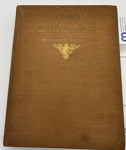 Book old ballads by - book, of