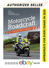MOTORCYCLE Roadcraft Book - the police rider's han Latest edition published 2025