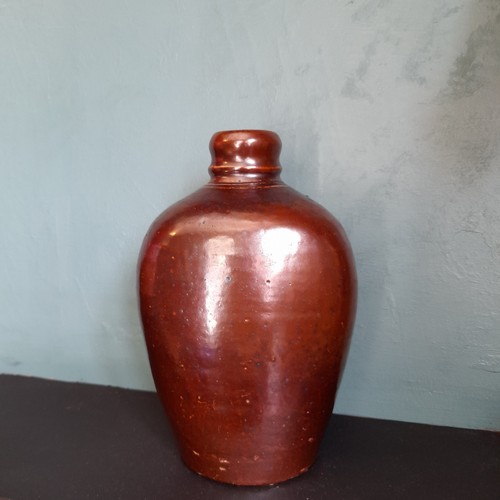 Vintage brown salt glaze - vintage, wine