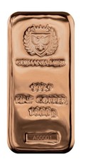 1 kg Germania Mint Copper Cast Bar 999 Fine 1 kilo kilogram Bullion 1000g Ingot